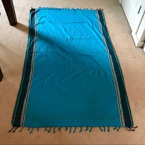 Thin Cotton Beach Blanket/Wrap 40x64 inch